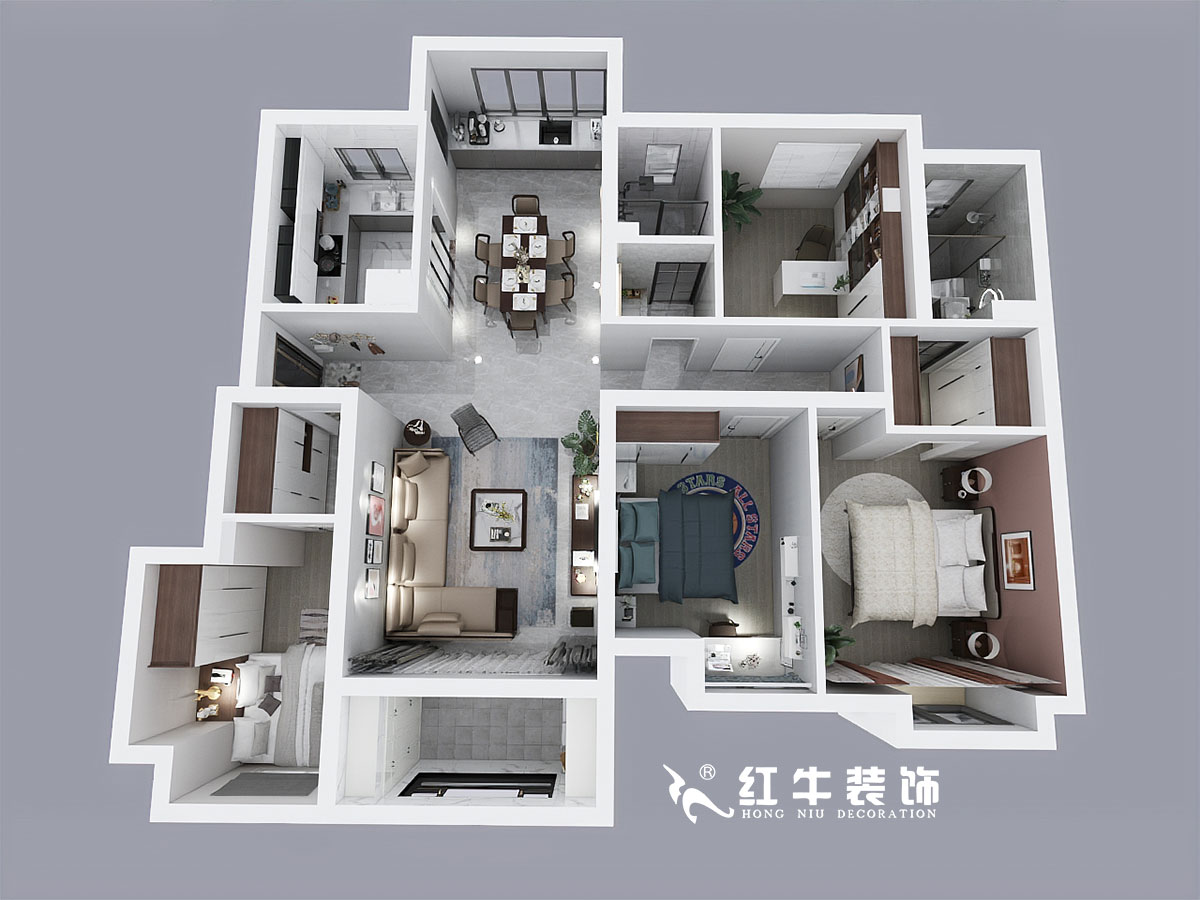 張桐瑋_電建洺悅府6-103-130㎡-現(xiàn)代簡約風(fēng)格_3室2衛(wèi)_定制家¥17