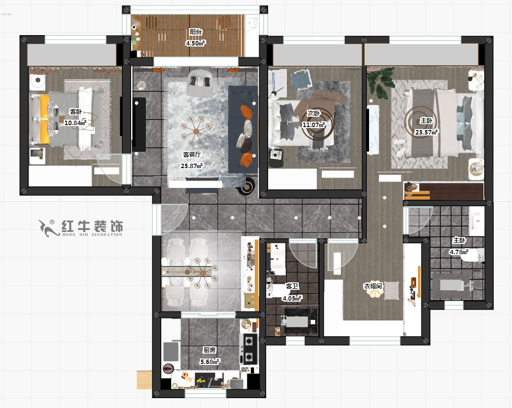 賈庭_寶華碧桂園大學(xué)印象25-1-502室-109㎡-簡歐輕奢風(fēng)格_3室2廳2衛(wèi)(精裝修重新裝修)_定制家¥149148_全包14