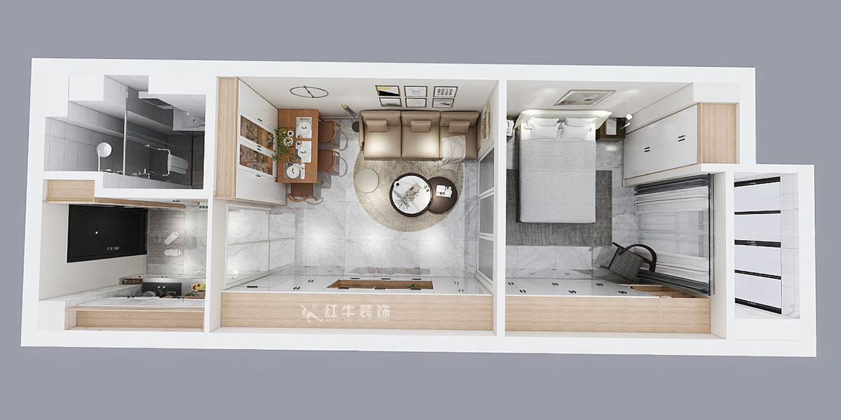 趙東星_武夷綠洲商業(yè)廣場905室-54㎡-現(xiàn)代風(fēng)格_1室1廳1衛(wèi)(毛坯裝修)_定制家¥80000_全包8萬00鳥瞰圖