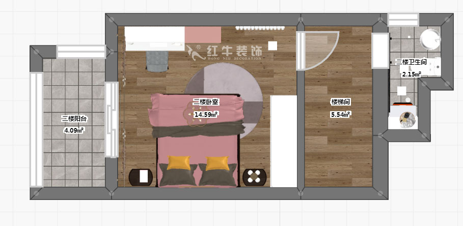 陶陽(yáng)_金陵名人居1-8號(hào)-602-120㎡-現(xiàn)代簡(jiǎn)約風(fēng)格_3室2廳2衛(wèi)(二手房裝修)_定制家¥129560_全包13萬00_06彩平圖二樓