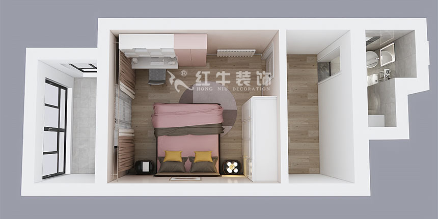 陶陽(yáng)_金陵名人居1-8號(hào)-602-120㎡-現(xiàn)代簡(jiǎn)約風(fēng)格_3室2廳2衛(wèi)(二手房裝修)_定制家¥129560_全包13萬00_08鳥瞰圖二樓