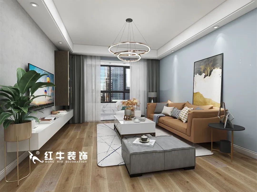 張桐瑋_保利國(guó)際社區(qū)115㎡現(xiàn)代簡(jiǎn)約｜簡(jiǎn)潔優(yōu)雅的家，自由閑適的生活?。ǔ善芳?5