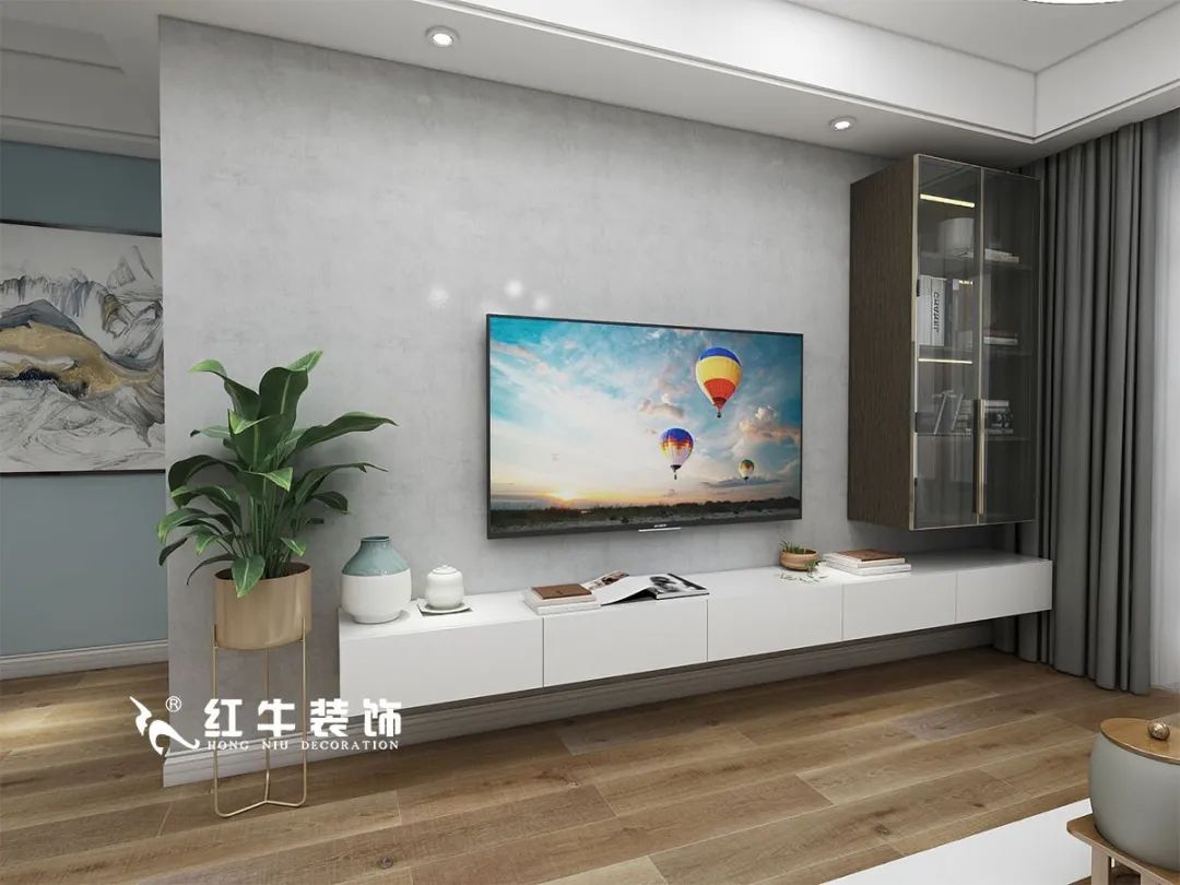 張桐瑋_保利國(guó)際社區(qū)115㎡現(xiàn)代簡(jiǎn)約｜簡(jiǎn)潔優(yōu)雅的家，自由閑適的生活?。ǔ善芳?5