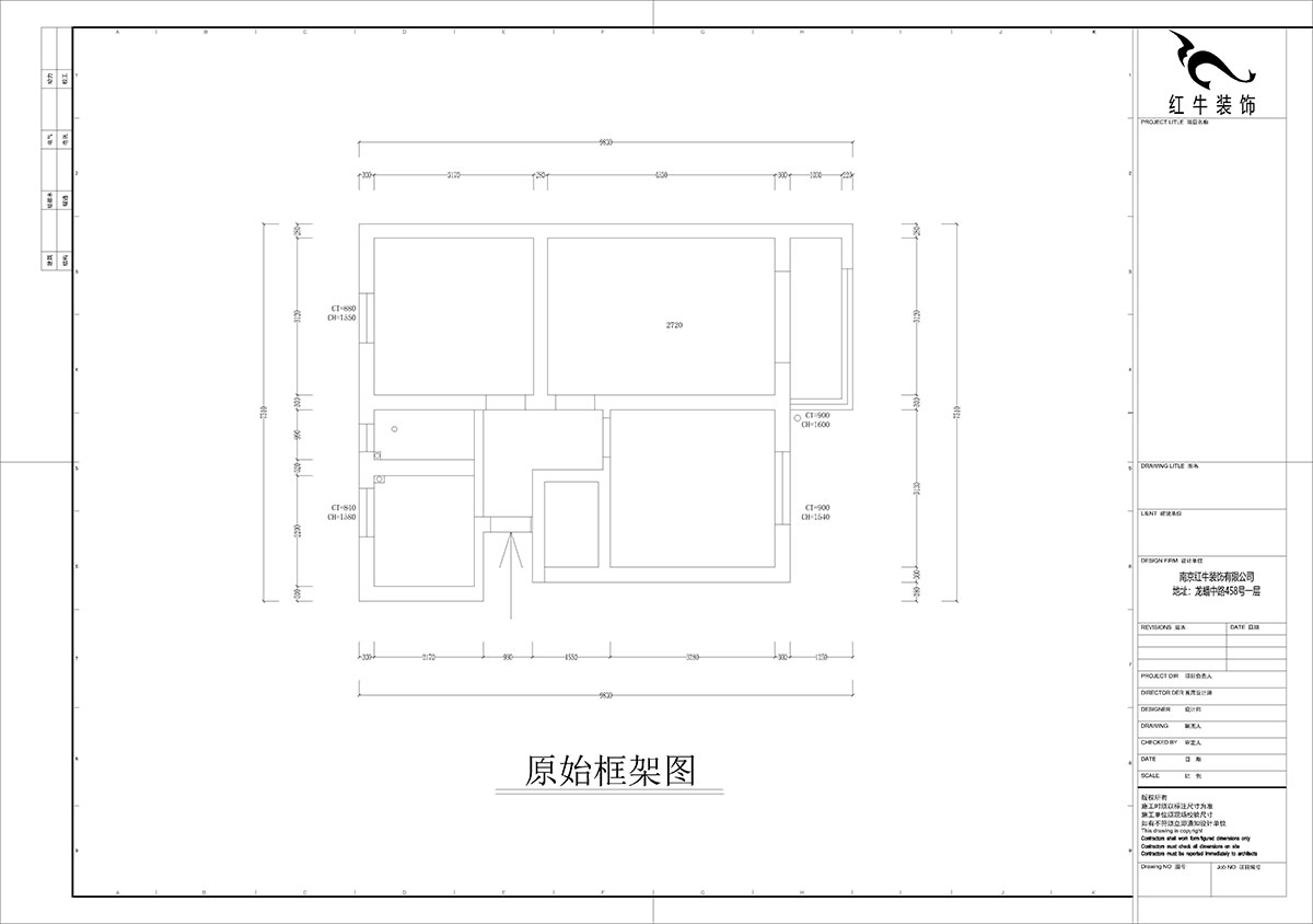 孟憲濤|峨嵋?guī)X12號(hào)5-403-64㎡-現(xiàn)代簡(jiǎn)約風(fēng)格|3室1廳1衛(wèi)|新房裝修|定制家¥88600|全包10萬(wàn)|00_01原始框架圖