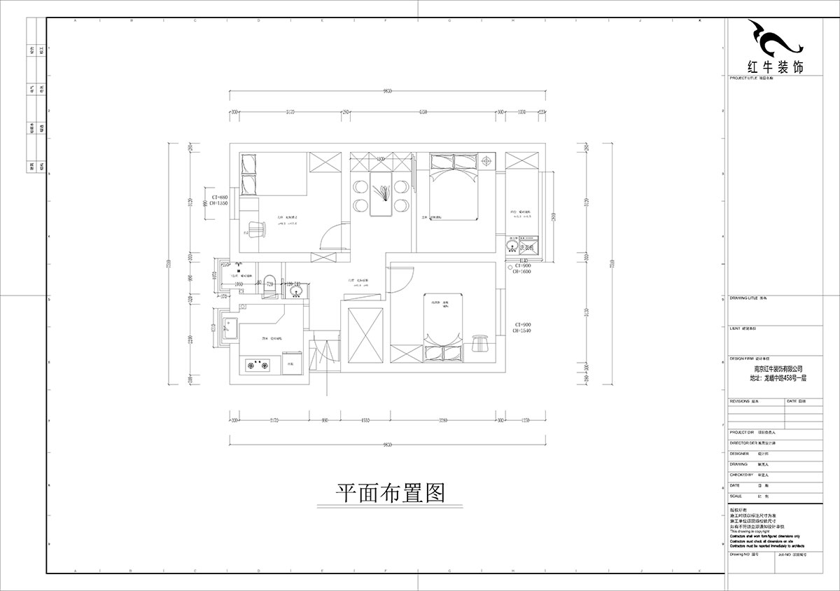 孟憲濤|峨嵋?guī)X12號(hào)5-403-64㎡-現(xiàn)代簡(jiǎn)約風(fēng)格|3室1廳1衛(wèi)|新房裝修|定制家¥88600|全包10萬(wàn)|00_02平面布置圖