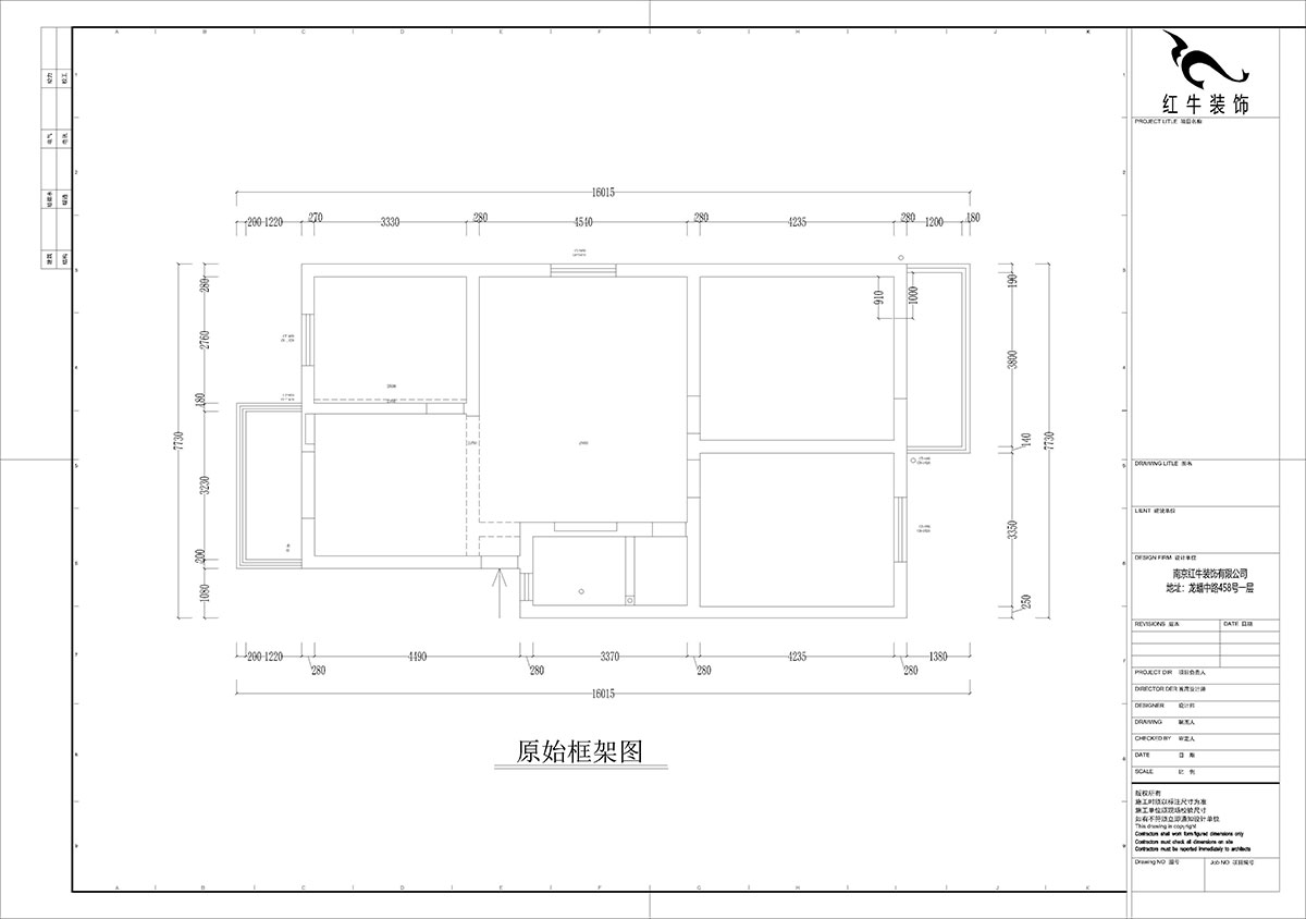 孟憲濤|牡丹里17-601-108㎡-現(xiàn)代簡約風格|3室2廳2衛(wèi)|老房裝修|定制家|全包14萬|00_01原始框架圖