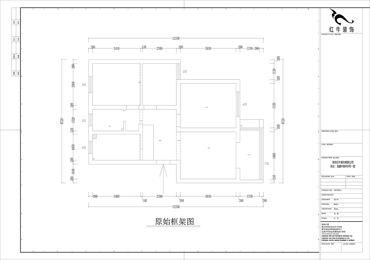 孟憲濤|攝山星城步青苑24-1-601-120㎡-簡約風(fēng)格|4室2廳2衛(wèi)|毛坯裝修|定制家|全包16萬|00_01一樓框架圖