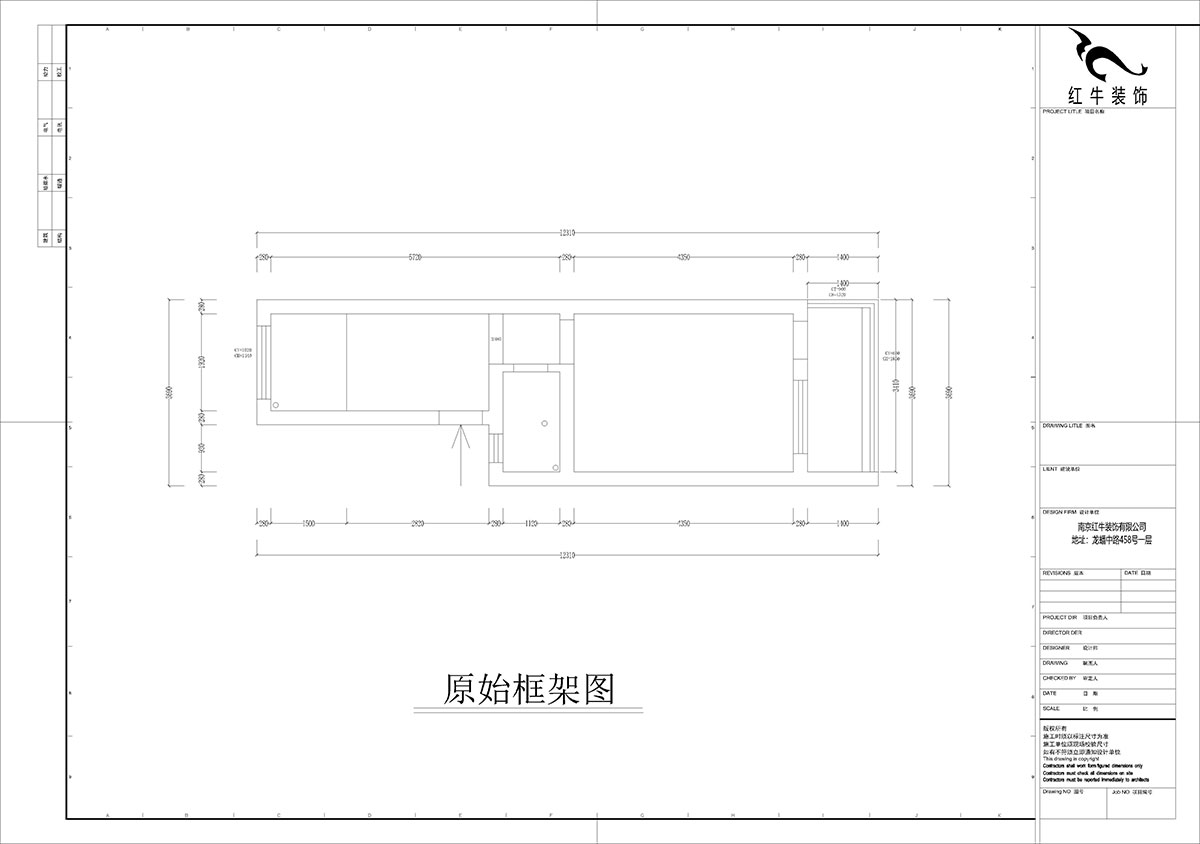 孟憲濤|殷高巷55-301-50㎡-現(xiàn)代簡約風(fēng)格|1室1廳1衛(wèi)|老房裝修|定制家|全包8萬|00_01原始框架圖