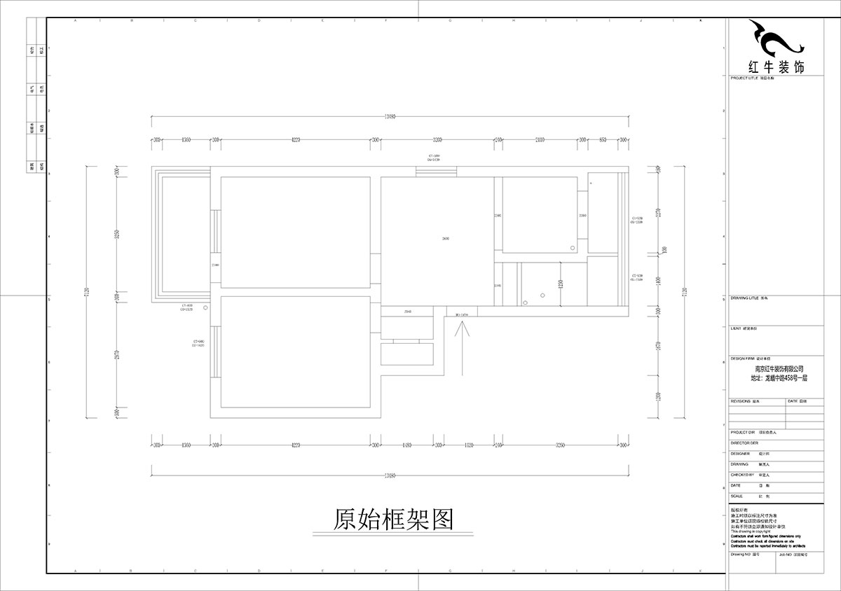 孟憲濤|寧夏路18號3-204-70㎡-現(xiàn)代風(fēng)格|2室2廳1衛(wèi)|老房裝修|定制家|全包12萬|00_01原始框架圖