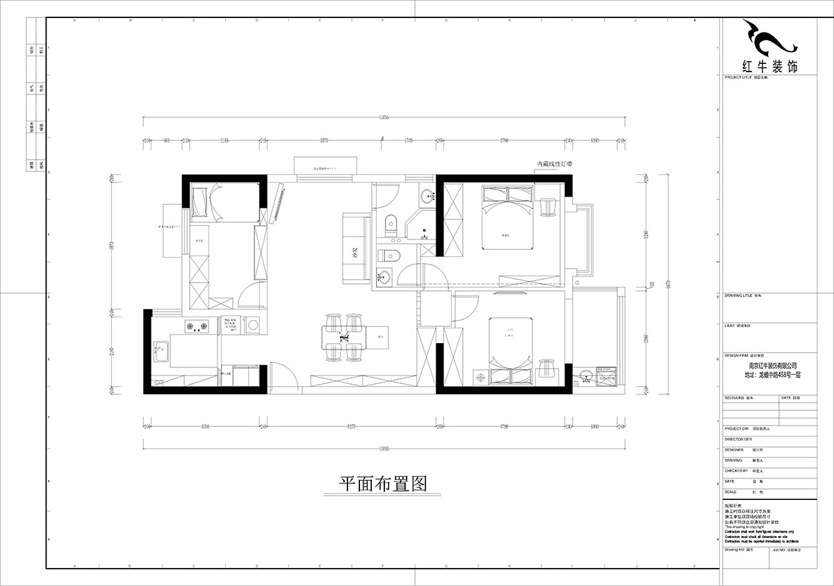 孟憲濤|觀泓雅苑A區(qū)6-2101-115㎡-法式南洋復(fù)古風(fēng)格|3室1廳2衛(wèi)|新房裝修|定制家|全包16萬|00_02平面布置圖