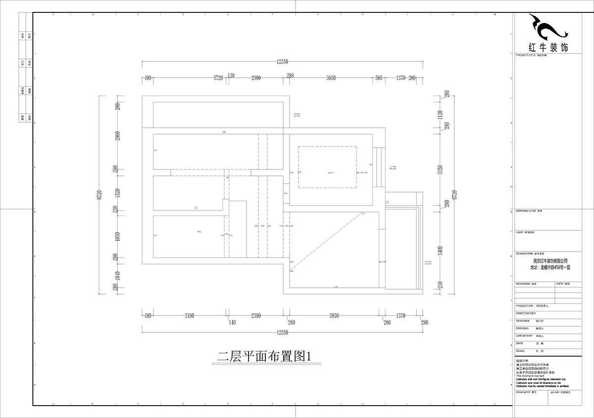 孟憲濤|攝山星城步青苑18-2-604-120㎡-現(xiàn)代簡(jiǎn)約風(fēng)格|4室2廳2衛(wèi)|毛坯房裝修|定制家|全包16萬(wàn)|00_02二層原始框架圖