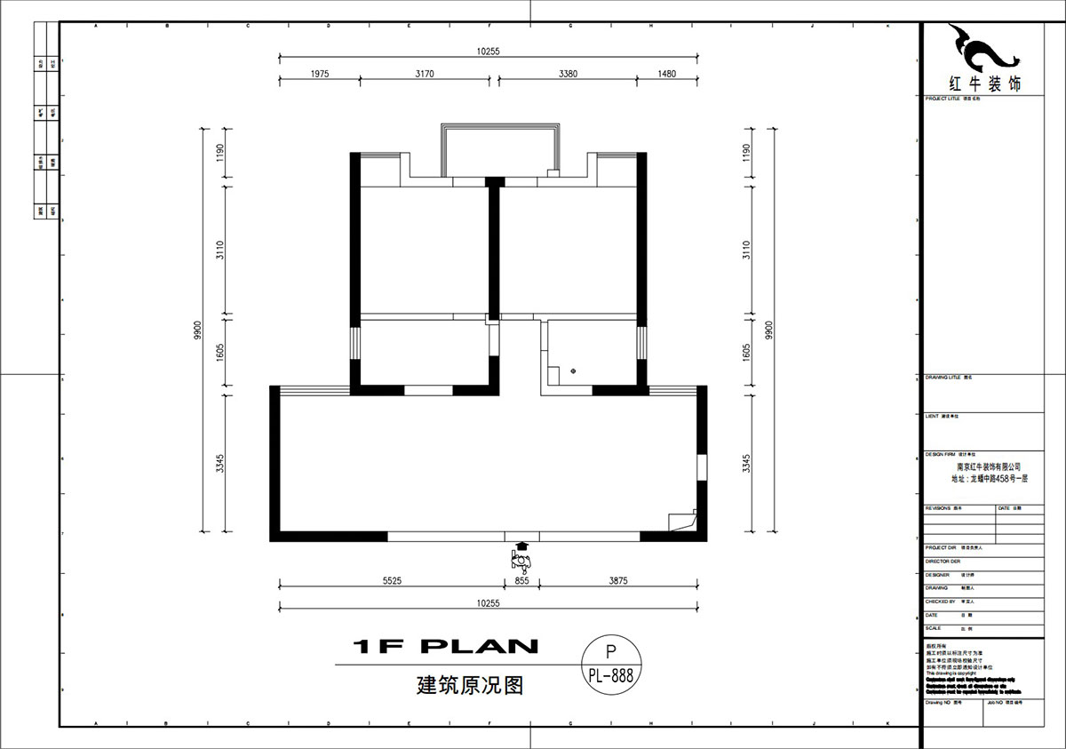 劉萍萍|潤花園2-2-202-94㎡-現(xiàn)代簡約風(fēng)格|2室2廳1衛(wèi)|老房裝修|定制家|全包13萬|00_01建筑原況圖