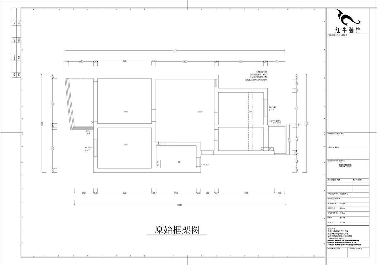 孟憲濤|龍?bào)椿ㄔ?-502-75㎡-現(xiàn)代簡約風(fēng)格|3室1廳1衛(wèi)|老房裝修|定制家|全包11萬|00_01原始框架圖